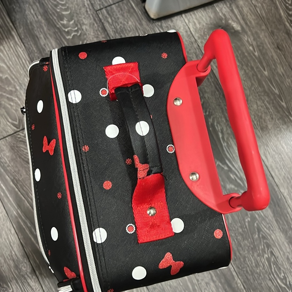 Disney Black and Red Travel Bag - Picture 9 of 10